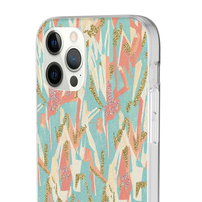 Pastel Abstract Floral Phone Case - Flexi Case