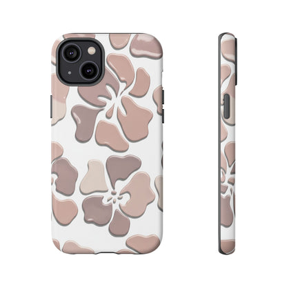 Tough Cases — Neutral Floral Tough Phone Case
