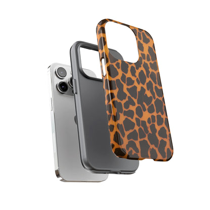 Leopard Print Tough Phone Case — Slim Protective iPhone Cover