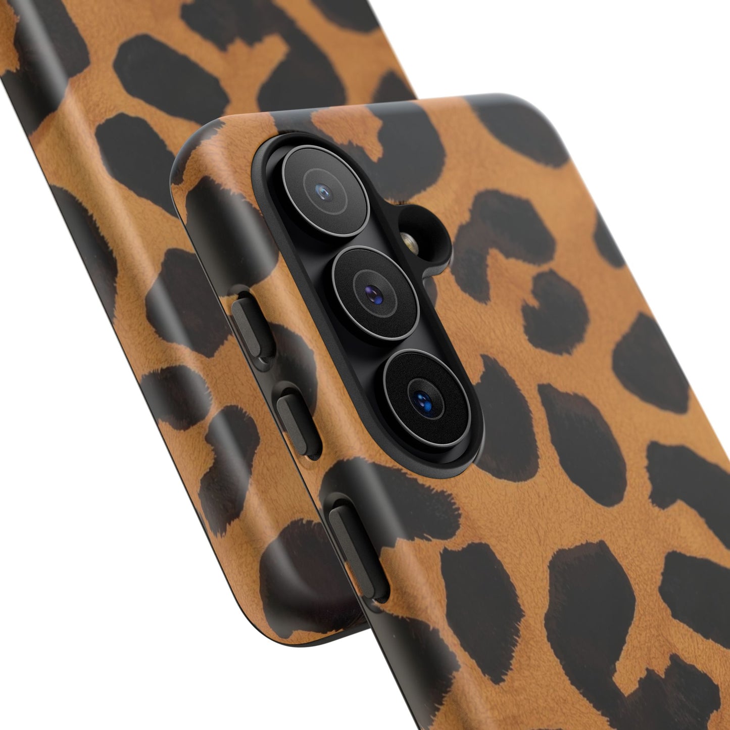 Leopard Print Tough Phone Case — Protective Animal Print iPhone Case