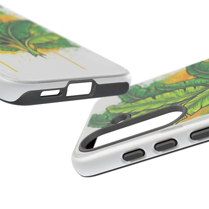 Tropical Banana Leaf Phone Case — Vibrant Green Plant Protector