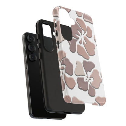 Tough Cases — Neutral Floral Tough Phone Case