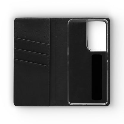Colorful Confetti Dot Flip Phone Case — Retro Polka Wallet Cover