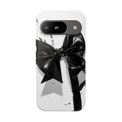 Phone Case — Black Bow Graphic Protective Cover
