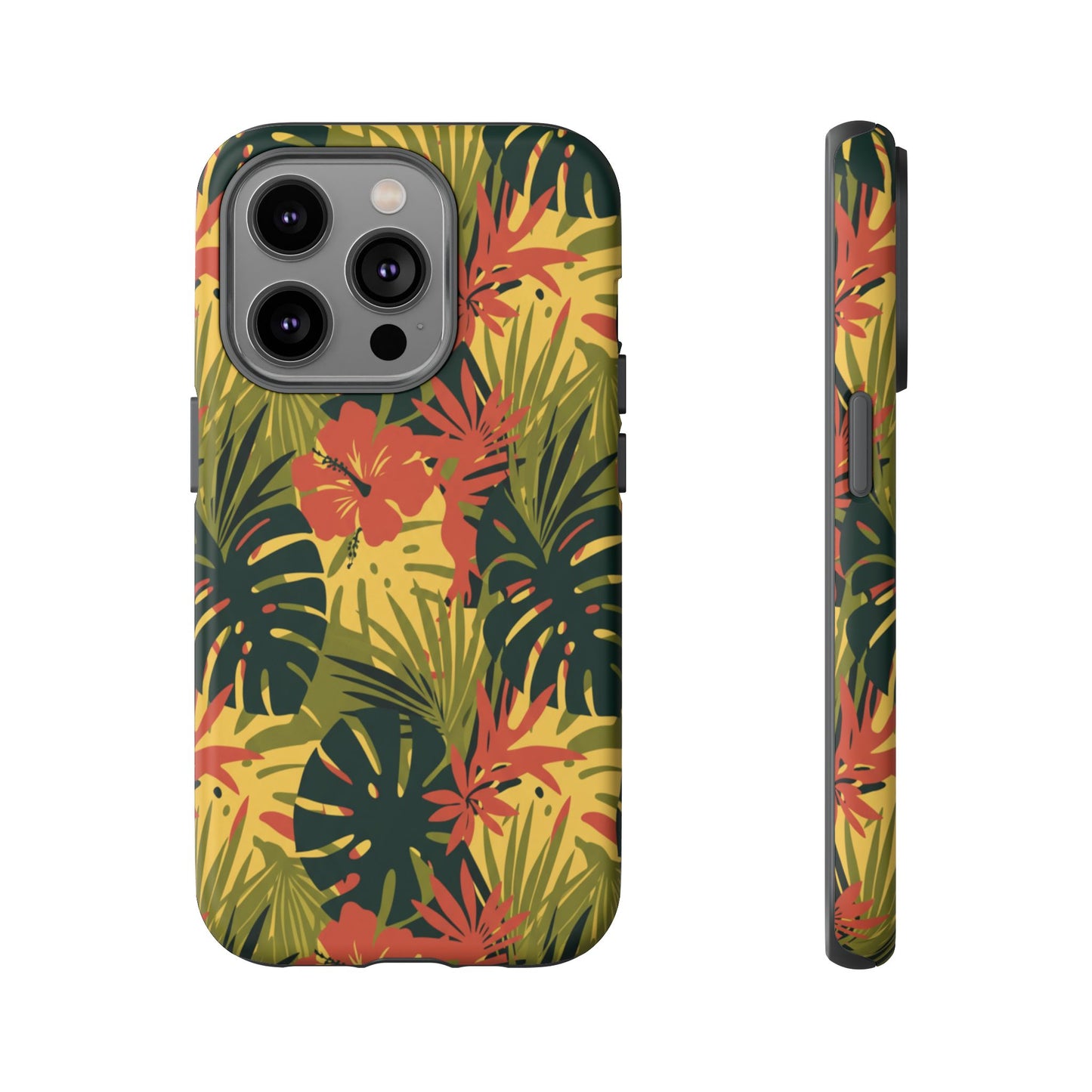 Tropical Hibiscus Phone Case — Durable Floral iPhone Protection