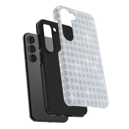 Tough Phone Case — Subtle floral Print Protective Cover