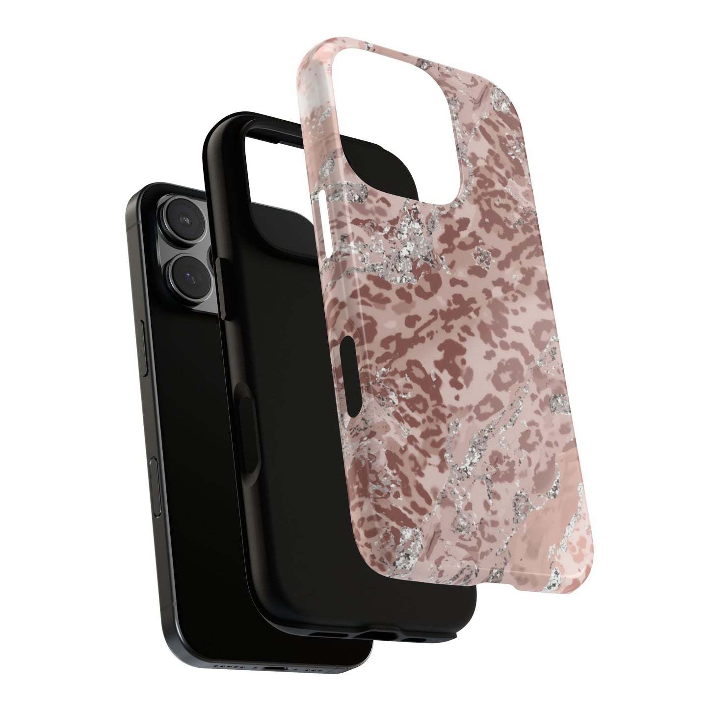 Tropical Monstera Phone Case — Colorful Leaf Protective Tough Case