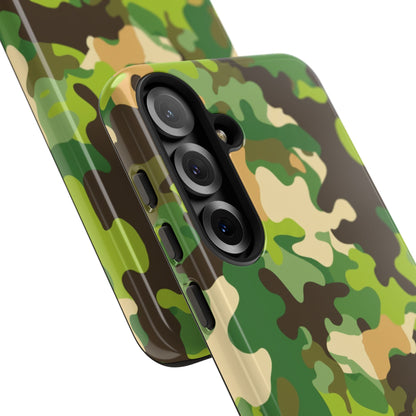 Camouflage Tough Phone Case — Military Camo Protective Cover