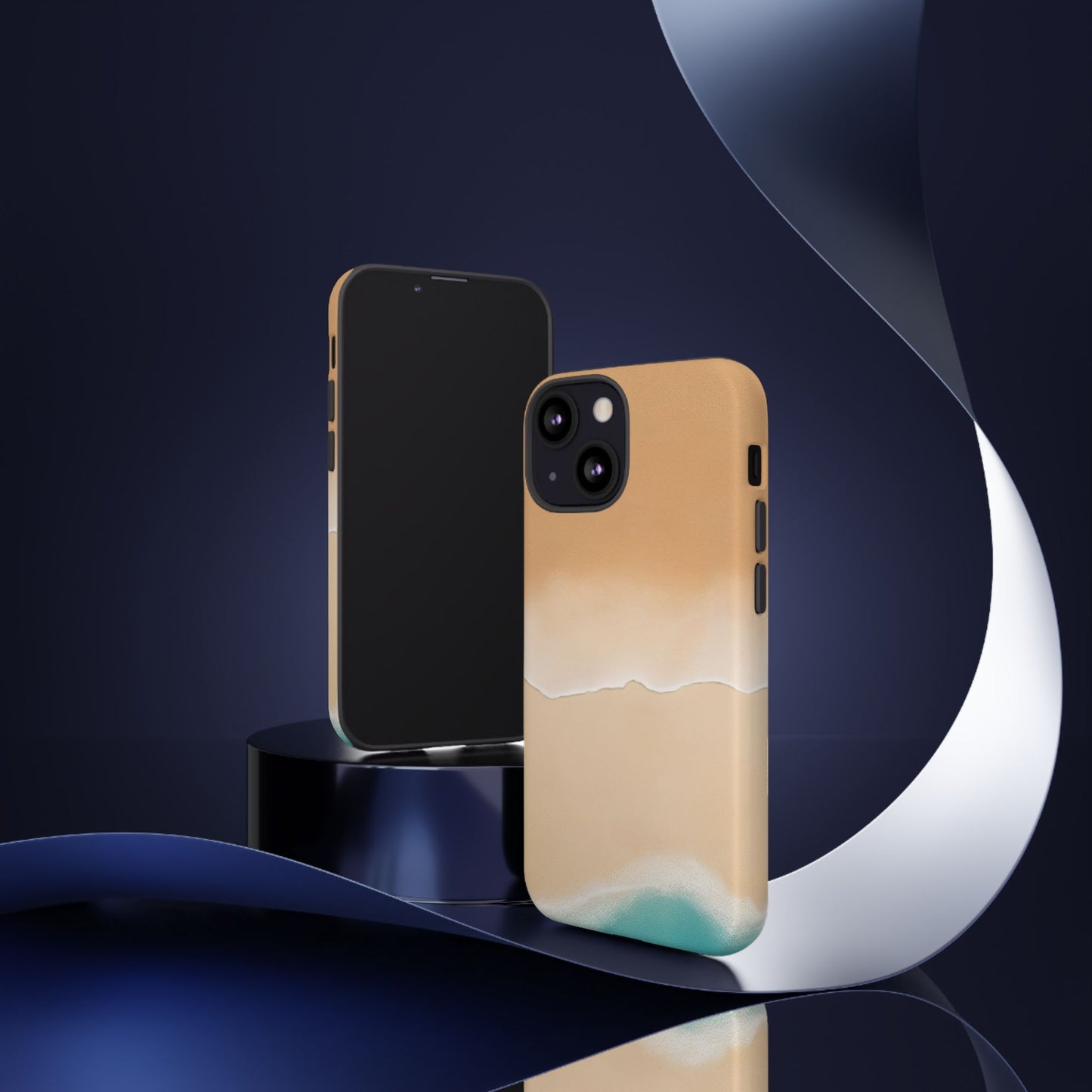 Ocean Shore Tough Phone Case — Beach Wave Protective Cover