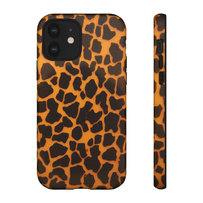 Leopard Print Tough Phone Case — Slim Protective iPhone Cover