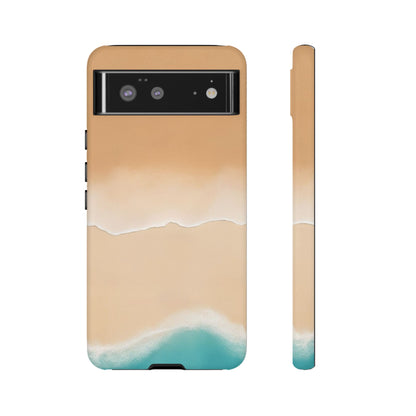 Ocean Shore Tough Phone Case — Beach Wave Protective Cover