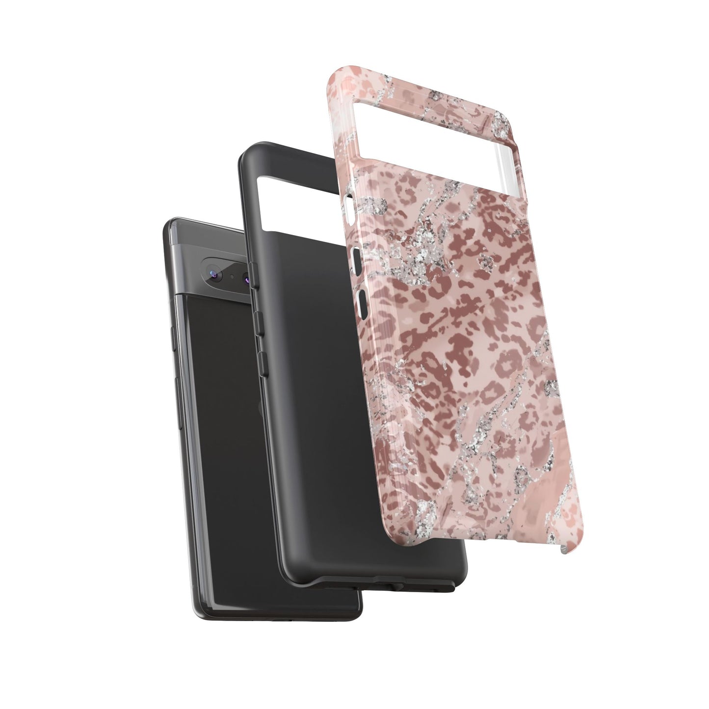 Tropical Monstera Phone Case — Colorful Leaf Protective Tough Case