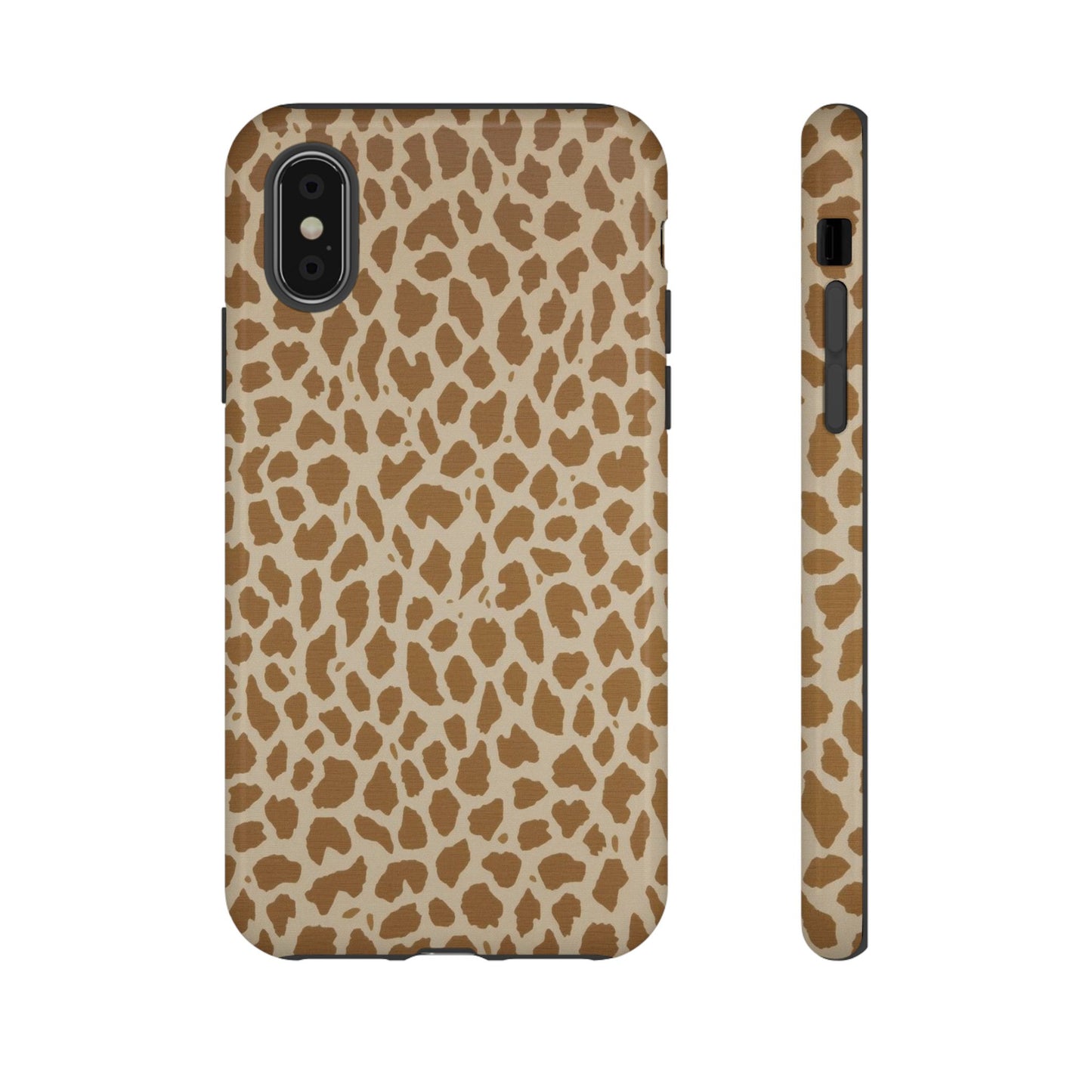 Leopard Print Tough Phone Case — Slim Protective Animal Pattern