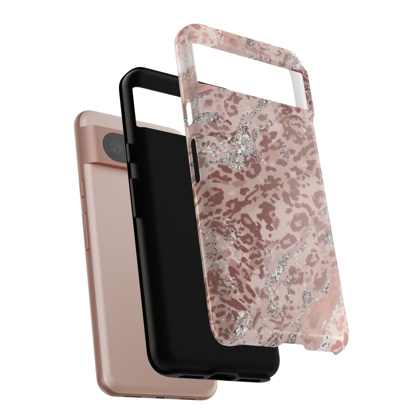 Tropical Monstera Phone Case — Colorful Leaf Protective Tough Case