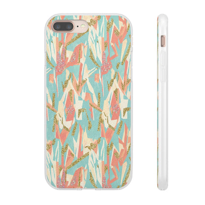 Pastel Abstract Floral Phone Case - Flexi Case