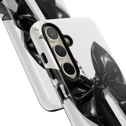 Phone Case — Black Bow Graphic Protective Cover