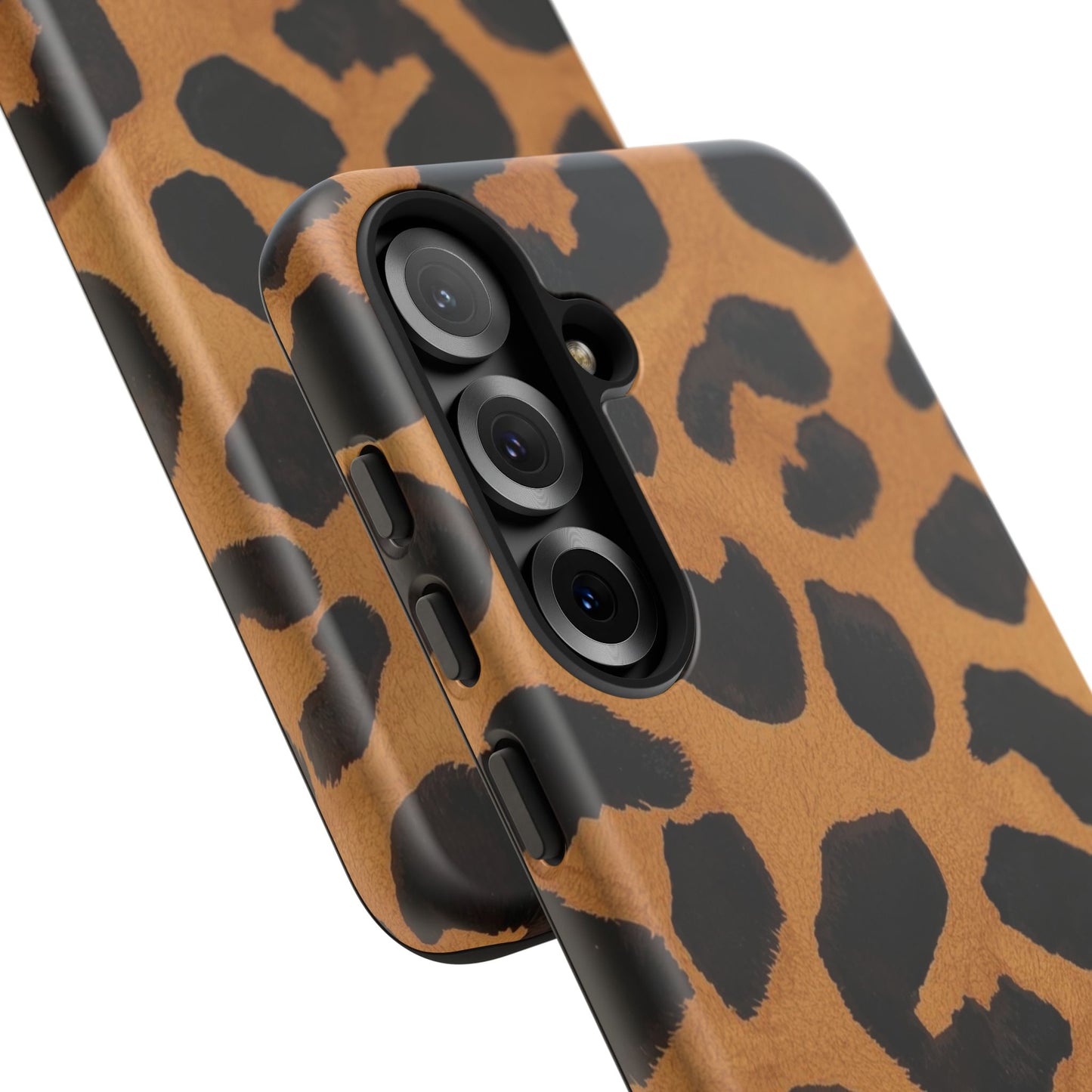 Leopard Print Tough Phone Case — Protective Animal Print iPhone Case