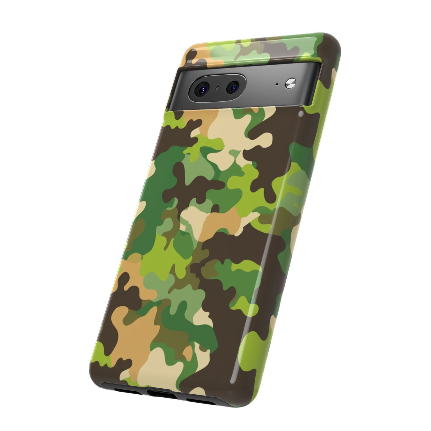 Camouflage Tough Phone Case — Military Camo Protective Cover