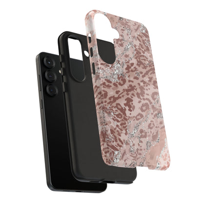 Tropical Monstera Phone Case — Colorful Leaf Protective Tough Case