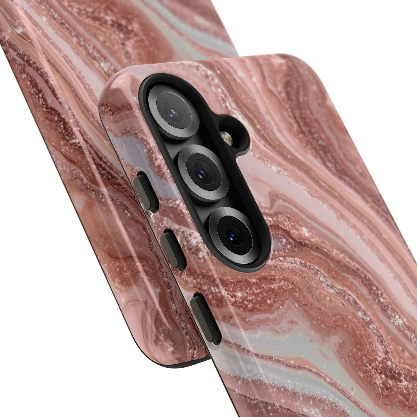 Rose Gold Marble Tough Phone Case