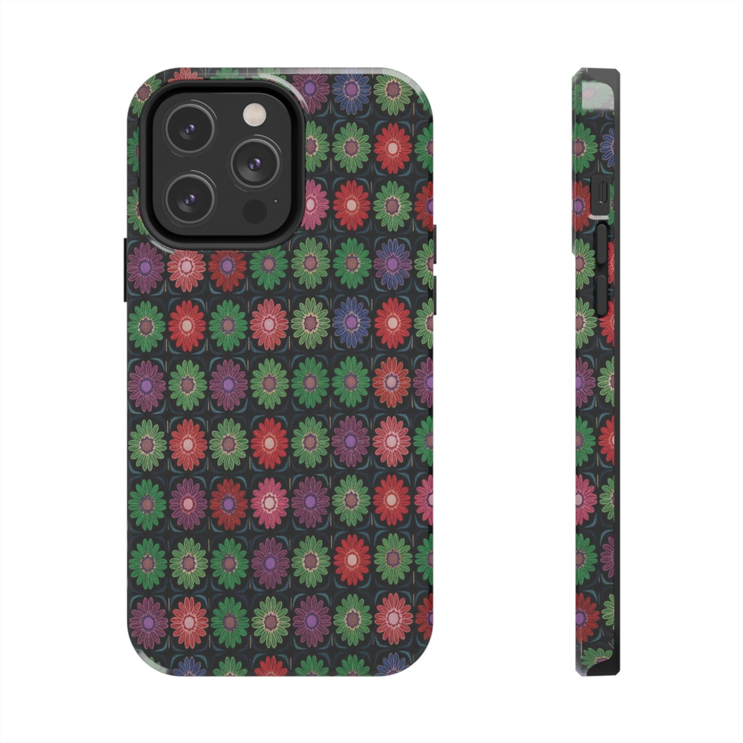 Copy of Floral Sunflower Tough Phone Case — Neutral Daisy Pattern Protective Cover