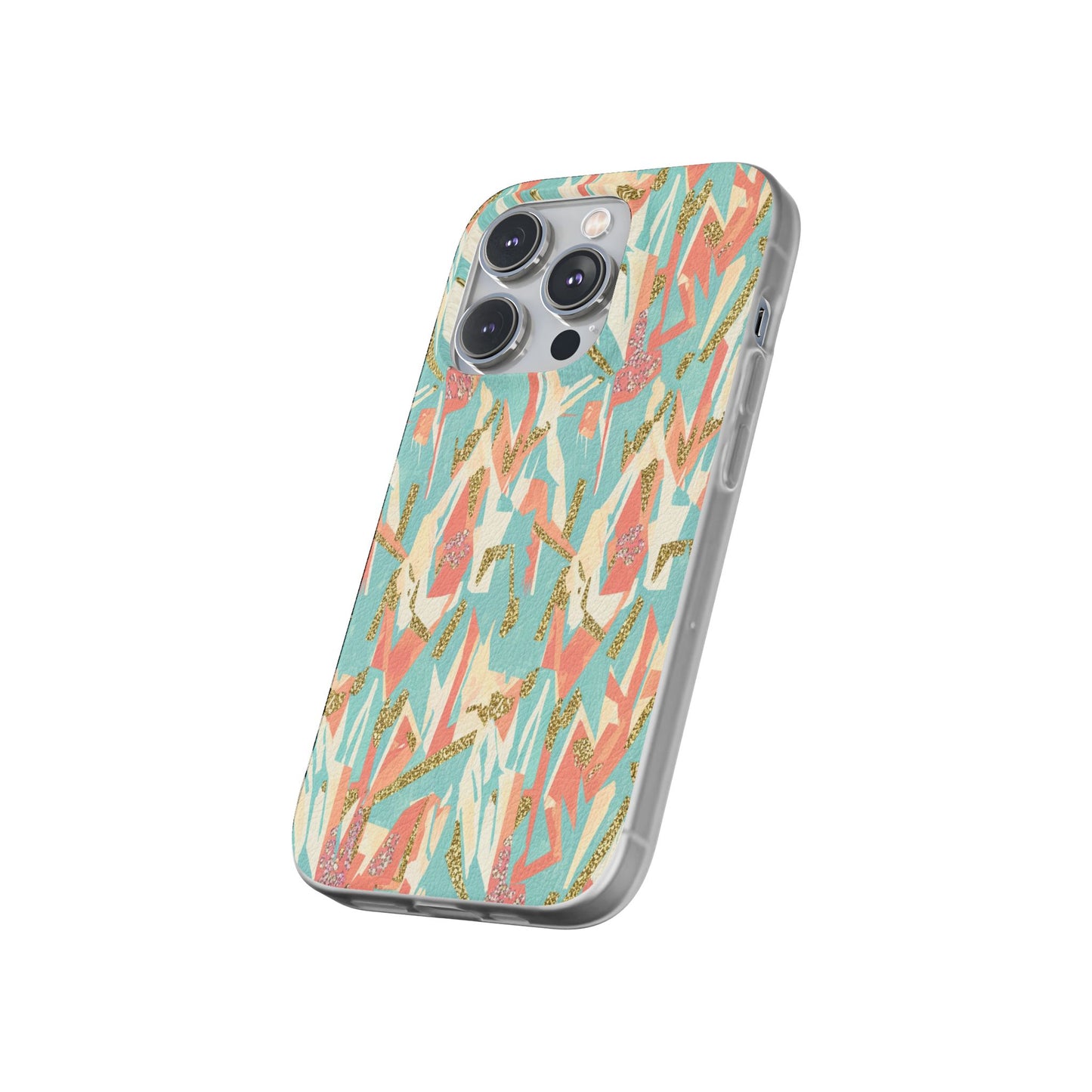 Pastel Abstract Floral Phone Case - Flexi Case