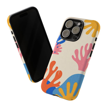 Tough Cases — Colorful Coral Pattern Phone Case