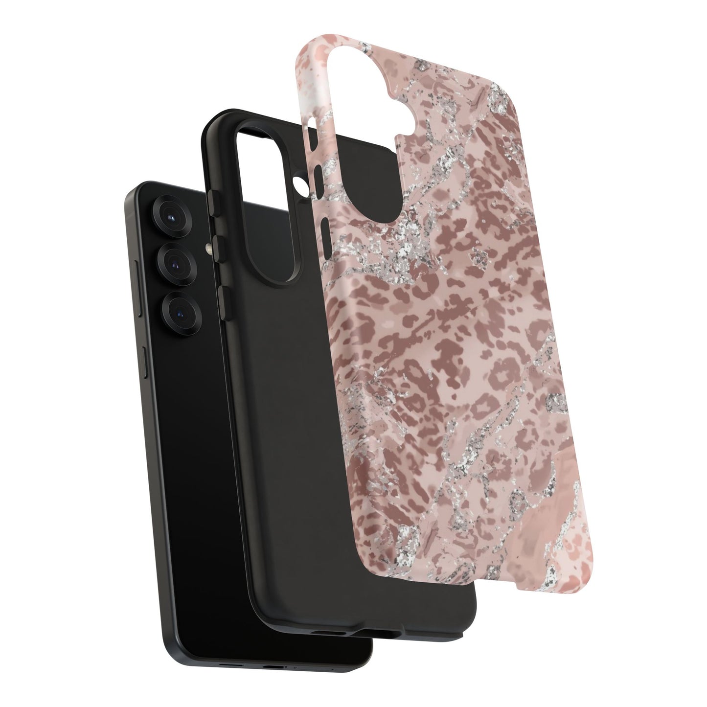 Tropical Monstera Phone Case — Colorful Leaf Protective Tough Case