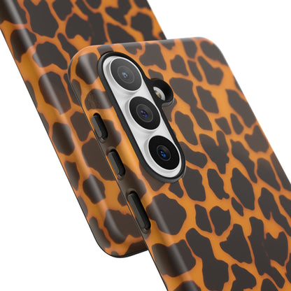 Leopard Print Tough Phone Case — Slim Protective iPhone Cover