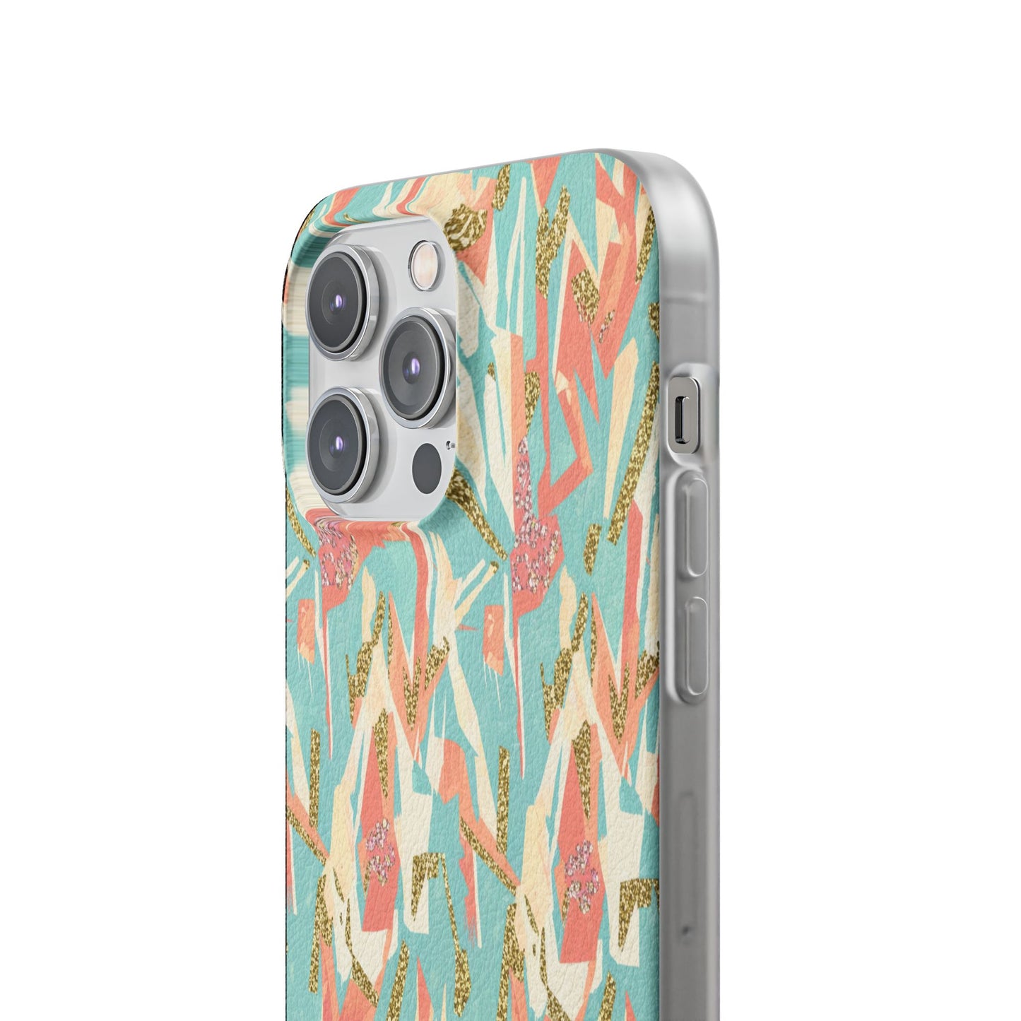 Pastel Abstract Floral Phone Case - Flexi Case