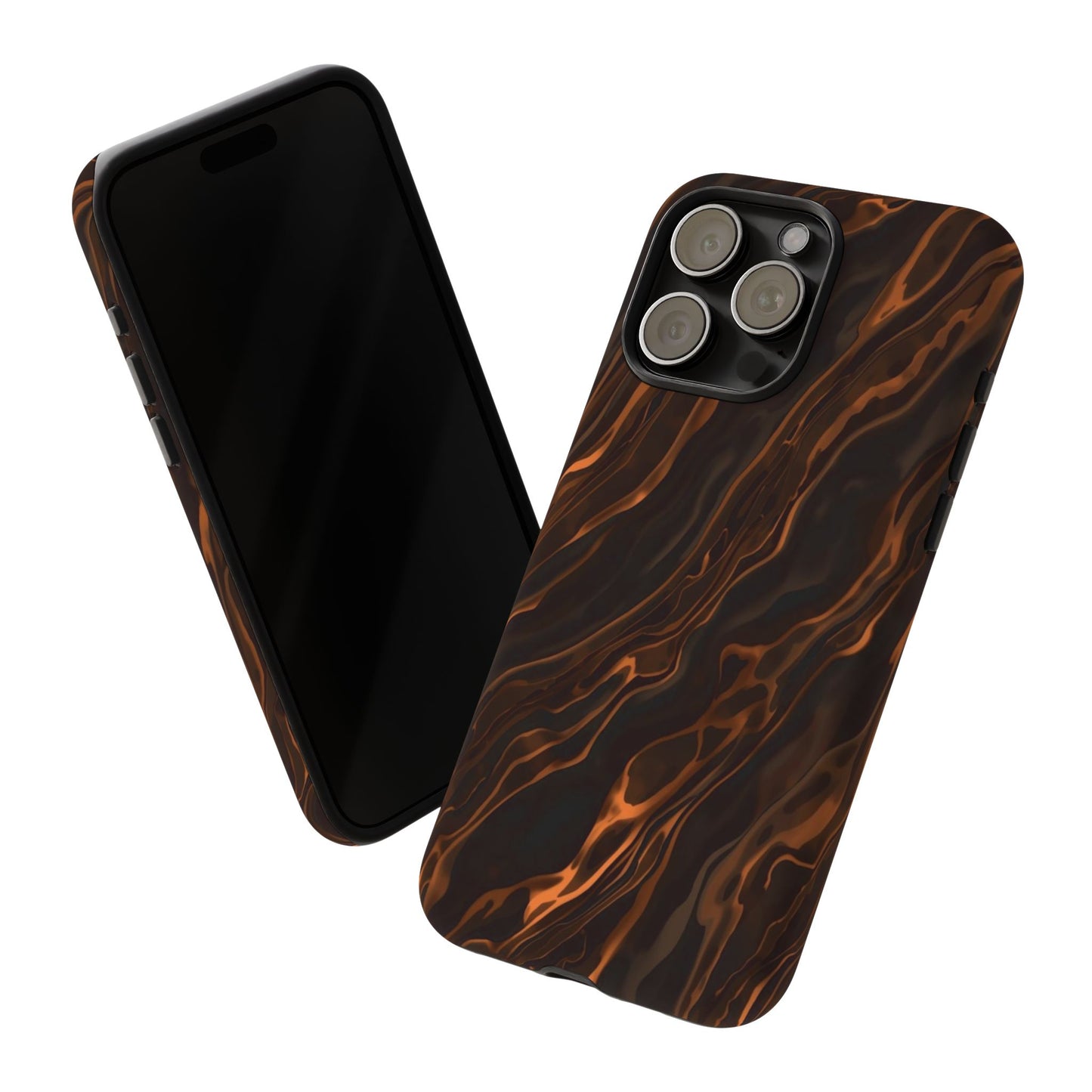 Copper Swirl Phone Case — Tough Protective iPhone Cover