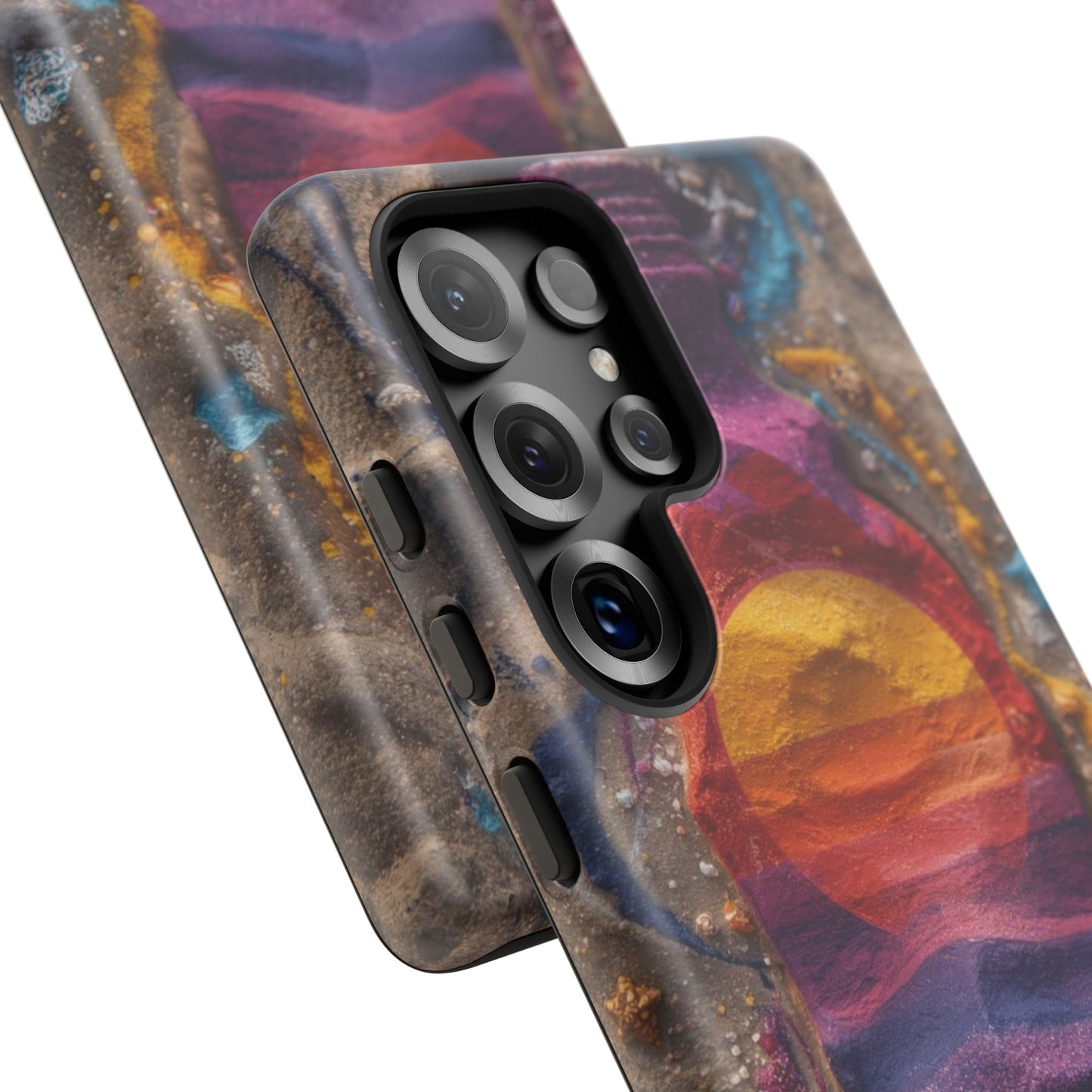 Phone Case — Colorful Sand Art Sunset Tough Protective Case
