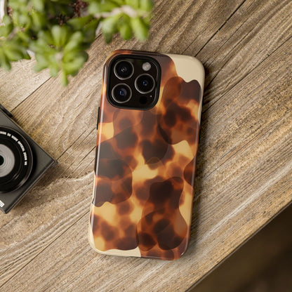 Tortoiseshell Phone Case — Tough Protective iPhone Cover