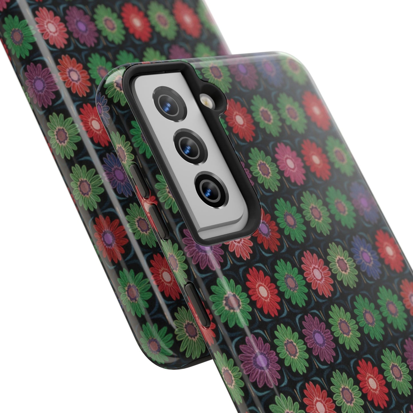 Copy of Floral Sunflower Tough Phone Case — Neutral Daisy Pattern Protective Cover