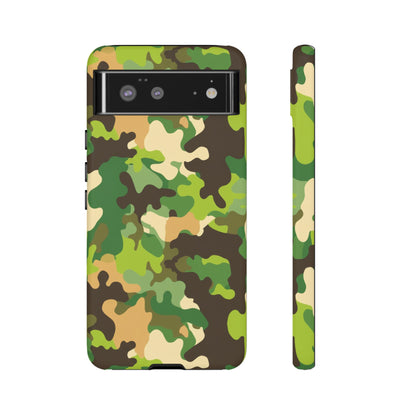 Camouflage Tough Phone Case — Military Camo Protective Cover