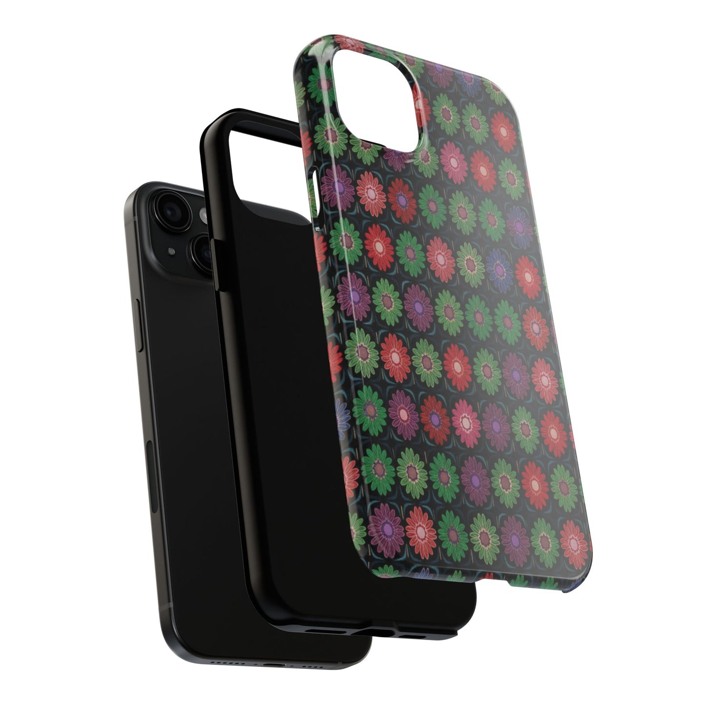 Copy of Floral Sunflower Tough Phone Case — Neutral Daisy Pattern Protective Cover