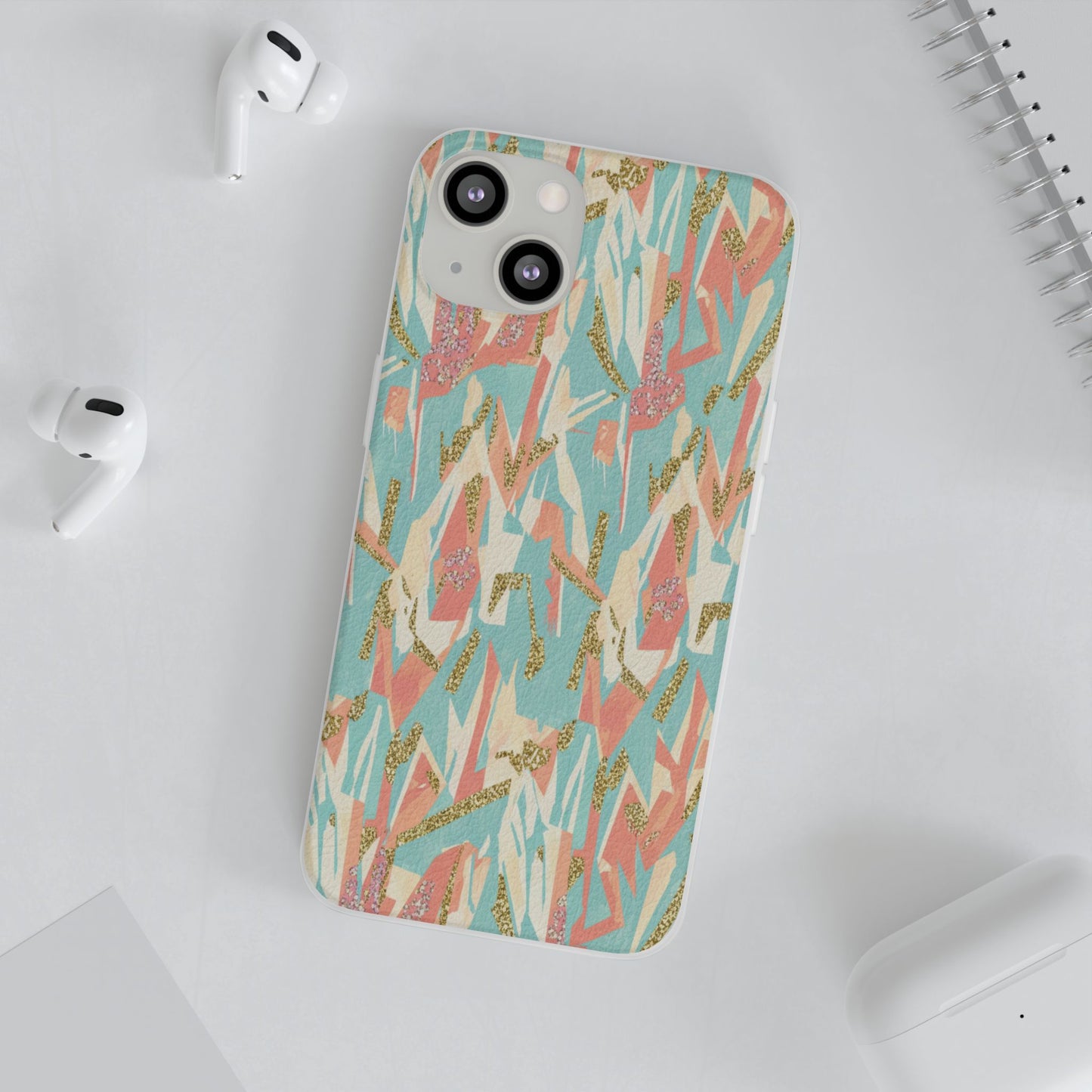 Pastel Abstract Floral Phone Case - Flexi Case
