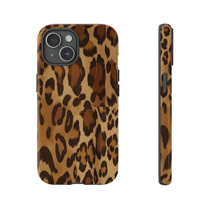 Leopard Print Tough Phone Case