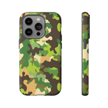 Camouflage Tough Phone Case — Military Camo Protective Cover