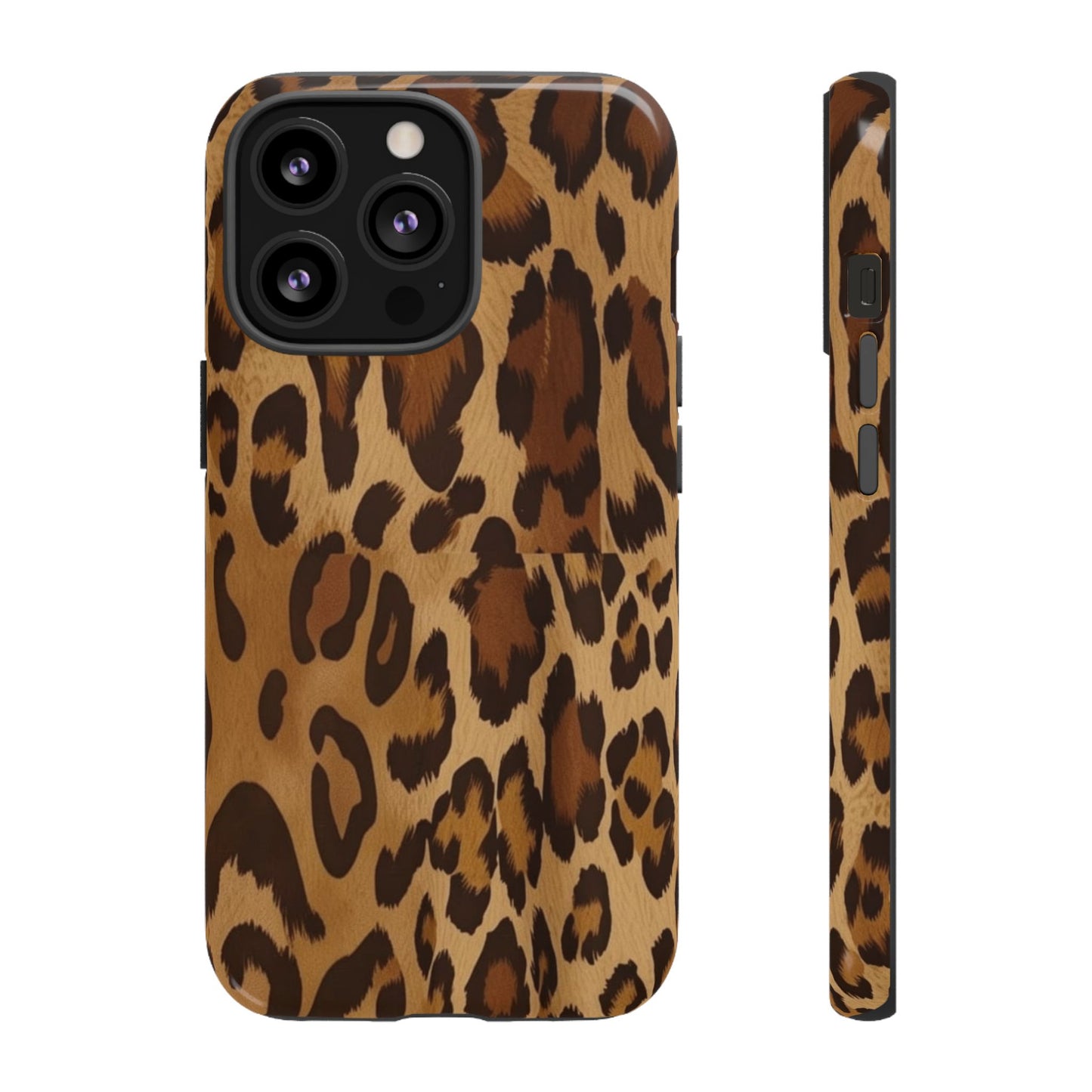 Leopard Print Tough Phone Case