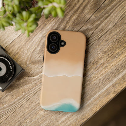 Ocean Shore Tough Phone Case — Beach Wave Protective Cover