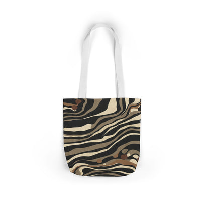 Safari Stripe Canvas Tote Bag