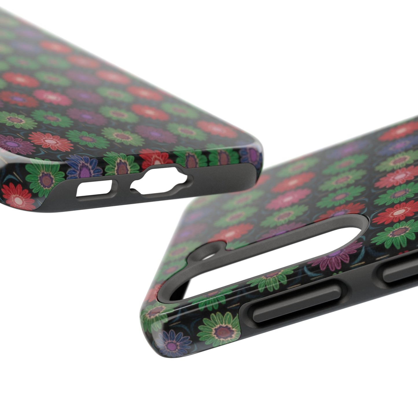 Copy of Floral Sunflower Tough Phone Case — Neutral Daisy Pattern Protective Cover