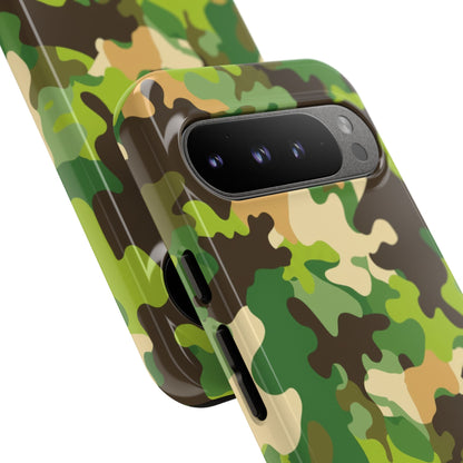 Camouflage Tough Phone Case — Military Camo Protective Cover