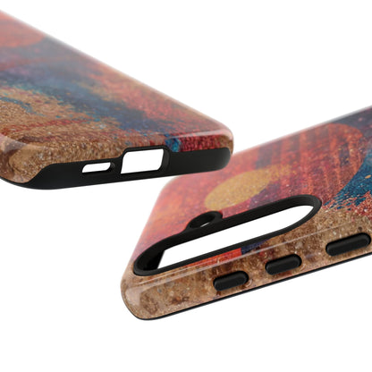 Retro Sunset Tough Phone Case