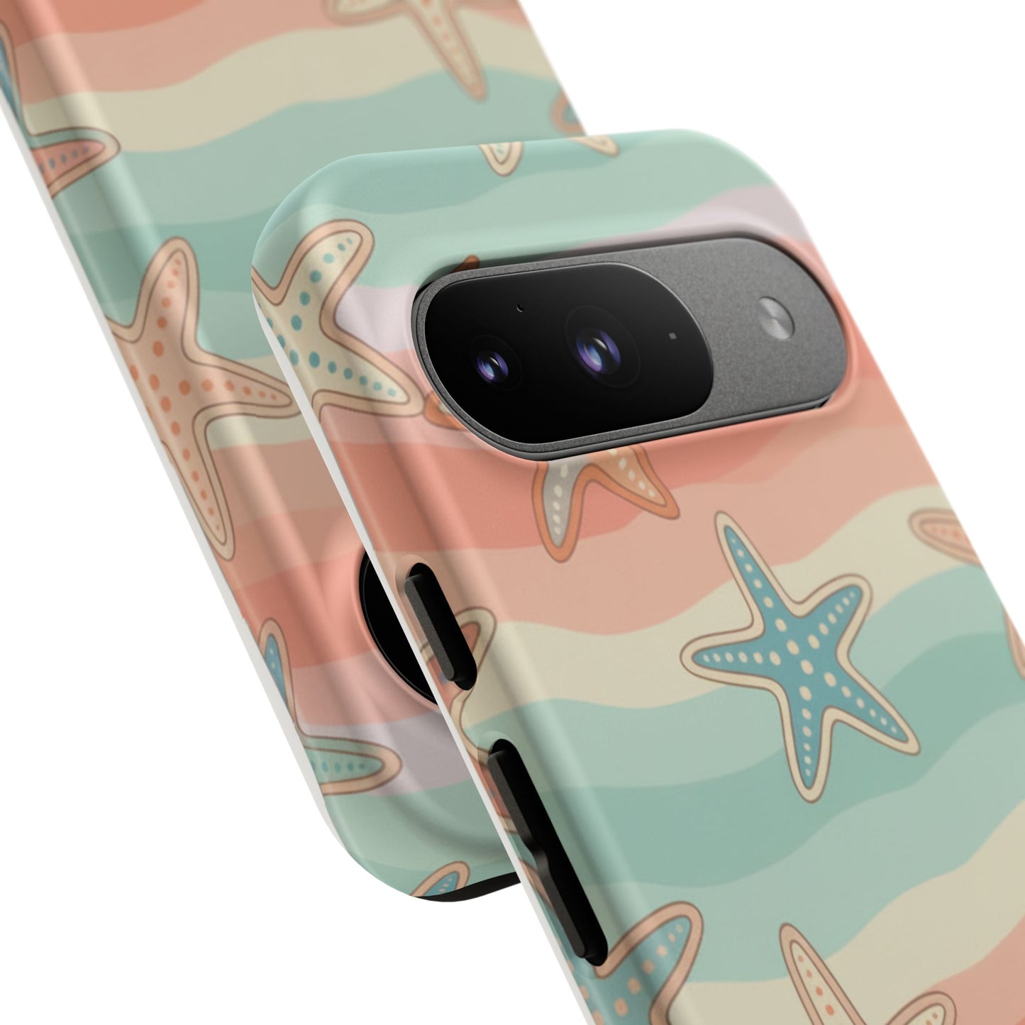 Starfish Wave Tough Phone Case — Pastel Beach Protective Cover