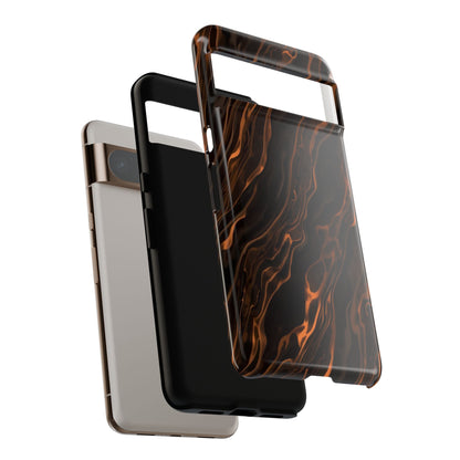 Copper Swirl Phone Case — Tough Protective iPhone Cover