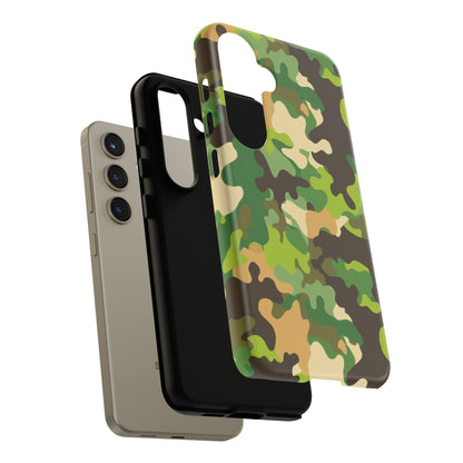 Camouflage Tough Phone Case — Military Camo Protective Cover