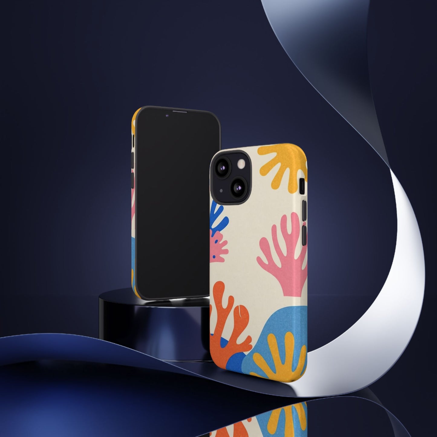 Tough Cases — Colorful Coral Pattern Phone Case