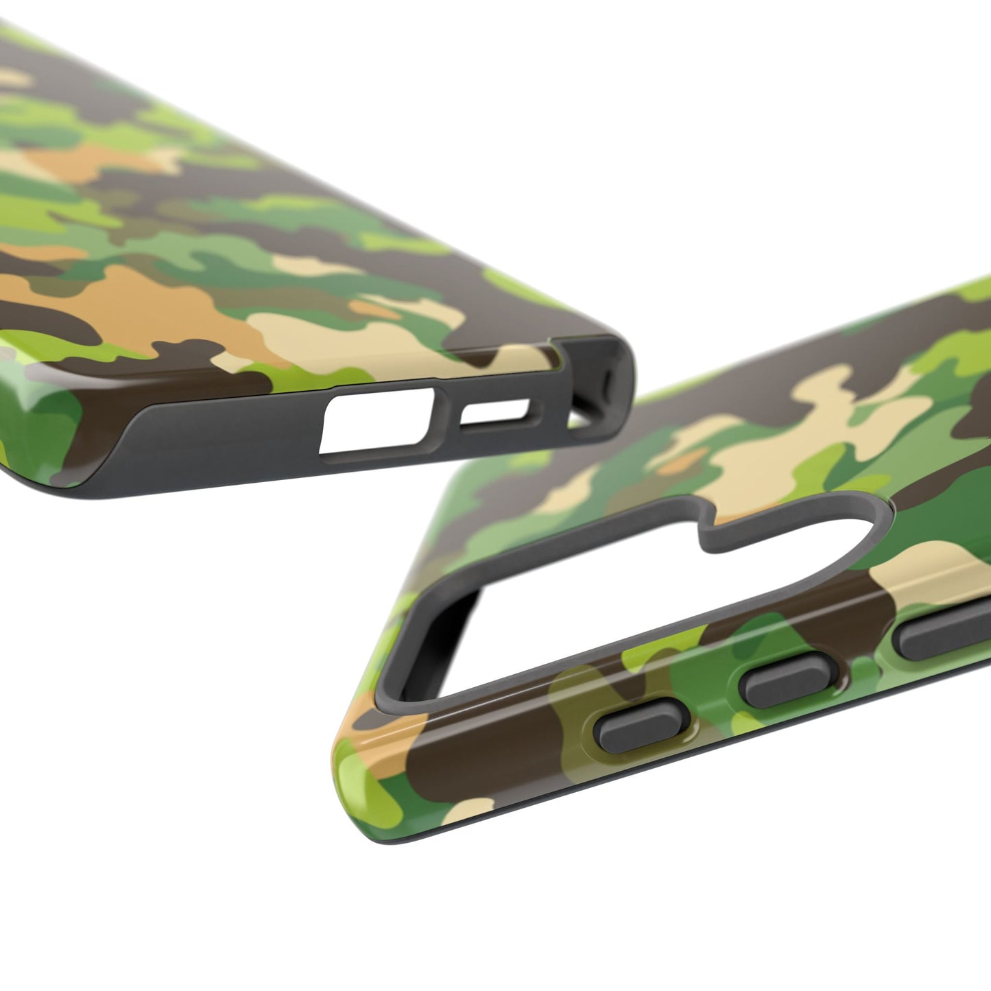 Camouflage Tough Phone Case — Military Camo Protective Cover